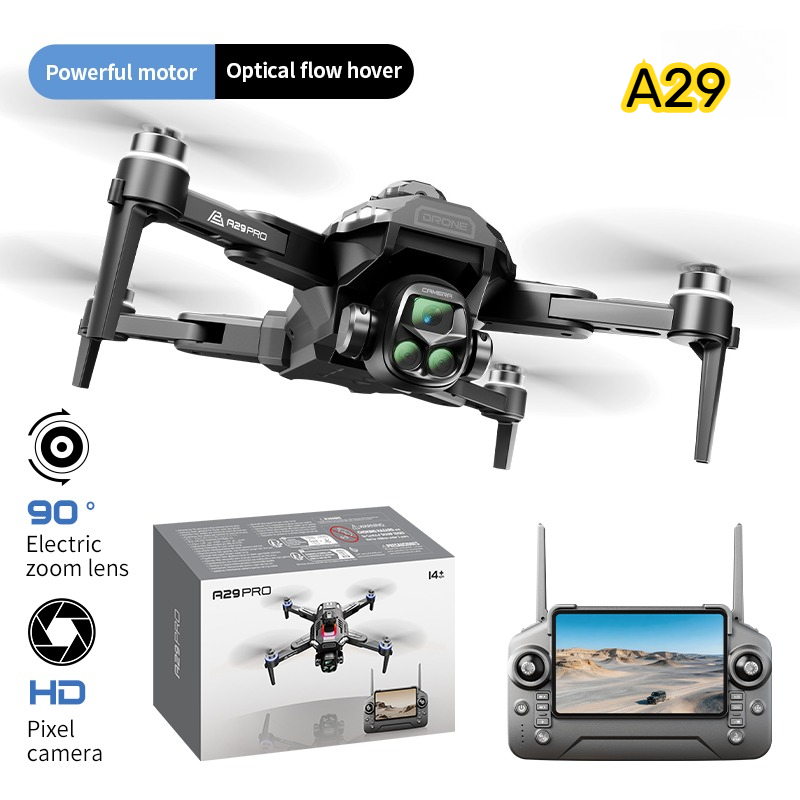 Drone Rc With Screen - Радиоуправляемый FPV-квадрокоптер A29 в стиле Mecha