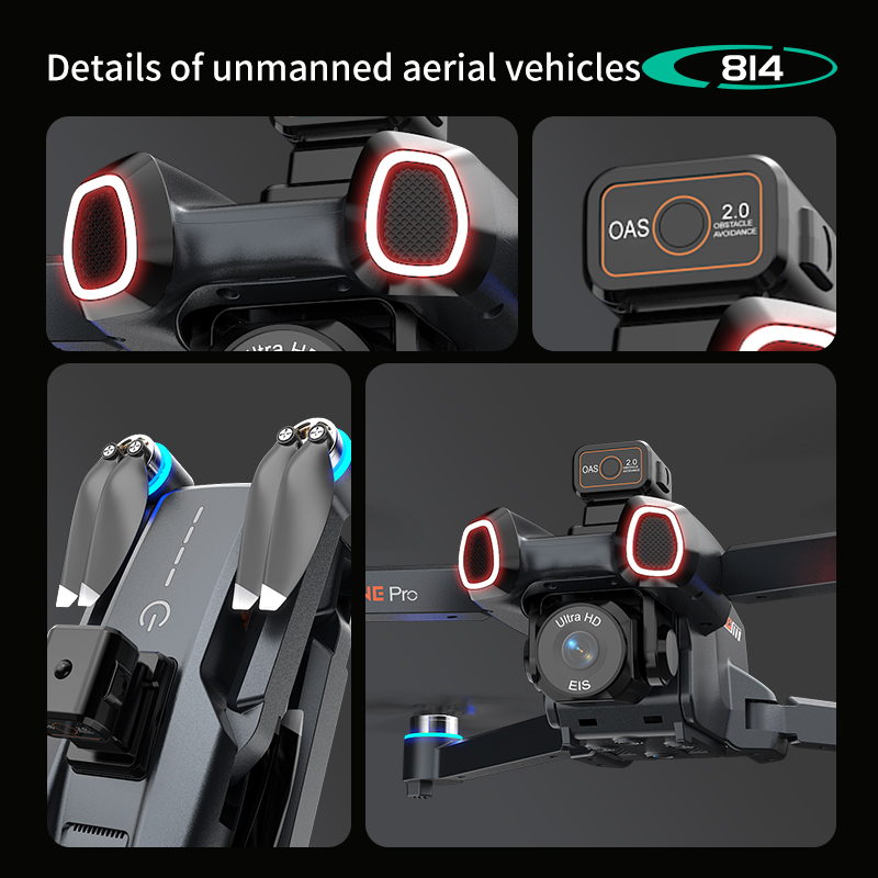 Оригинальный 814 Смарт-дрон FP – обзор и цена Drone Smart Rc Foldable