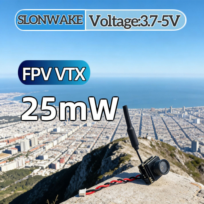 SLONWAKE FPV 25 мВт интегриров – обзор и цена Drone Rc Airplane