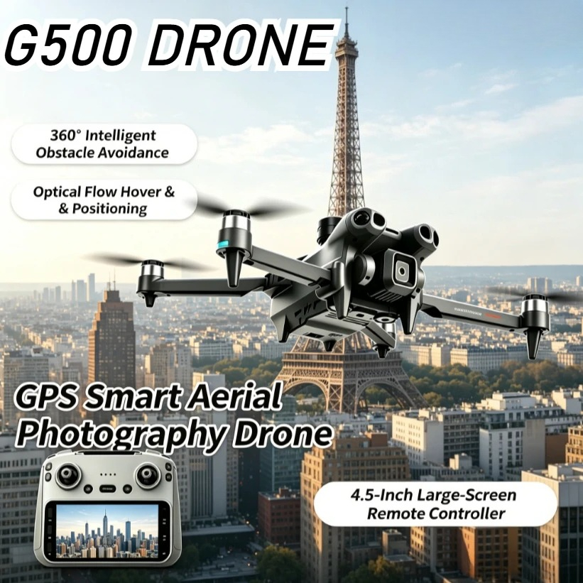 Оригинальный умный GPS-дрон G5 – обзор и цена Drone Smart Rc Foldable