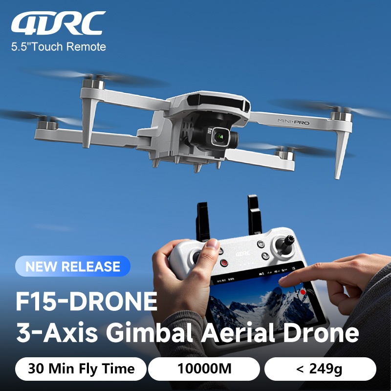 Дрон с камерой 4DRC F15 8K и 3 – обзор и цена Drone Smart Rc Foldable