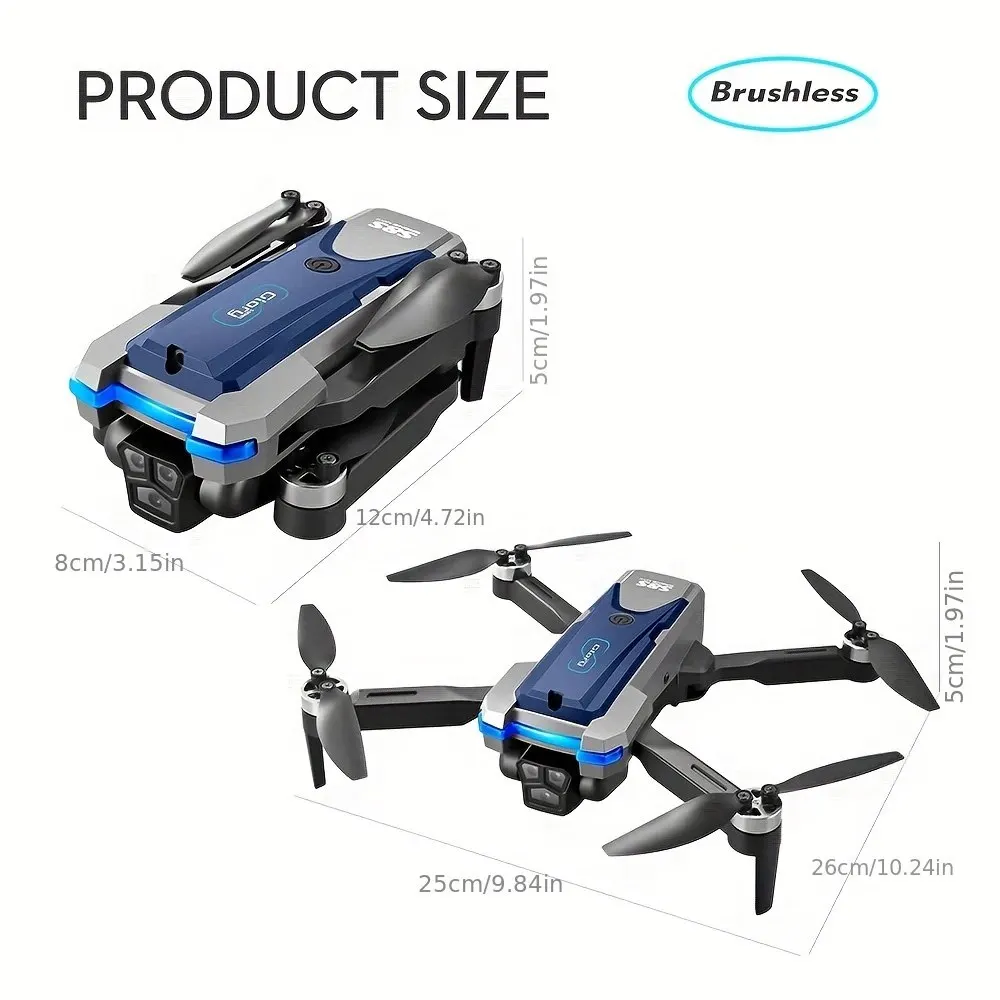 Складной Квадрокоптер S8S, GPS – обзор и цена Drone Rc With Screen